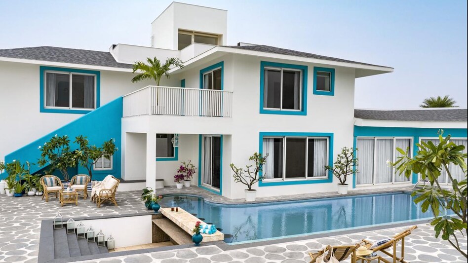 Former Indian cricketer Yuvraj Singh's villa at Morjim in Pernem, Goa -- Image source: Twitter.com/YUVSTRONG12 Former Indian cricketer Yuvraj Singh's villa at Morjim in Pernem, Goa -- Image source: Twitter.com/YUVSTRONG12