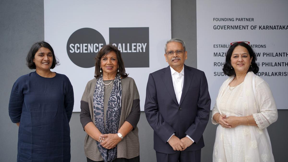 Kiran Mazumdar-Shaw, Rohini Nilekani, Kris Gopalakrishnan jointly pledge Rs 51 crore to Science Gallery Bengaluru Kiran Mazumdar-Shaw, Rohini Nilekani, Kris Gopalakrishnan jointly pledge Rs 51 crore to Science Gallery Bengaluru