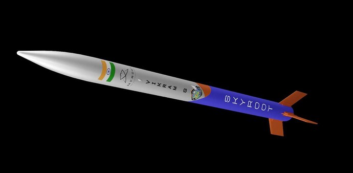 Twenty seconds into launch, Vikram-S crossed Mach-5, which is five times the speed of sound. Twenty seconds into launch, Vikram-S crossed Mach-5, which is five times the speed of sound.