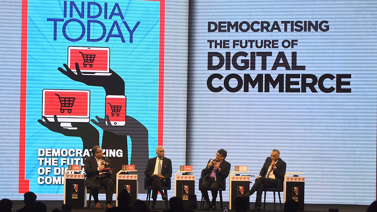 India Today Conclave Mumbai session on democratising the future of digital commerce India Today Conclave Mumbai session on democratising the future of digital commerce
