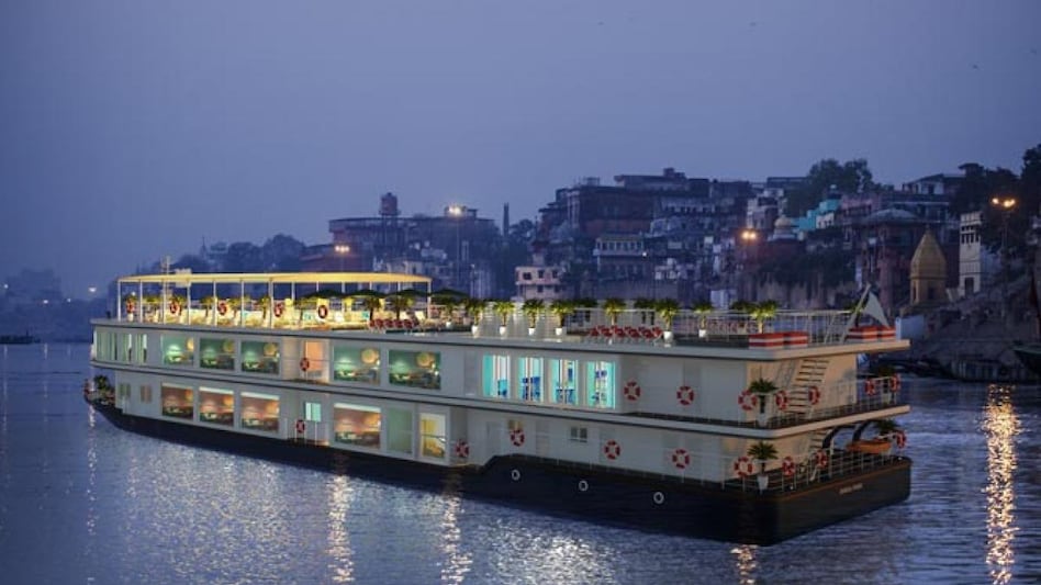 The Ganga Vilas cruise will sail from Varanasi to Dibrugarh in a longest river journey of 50 days covering 27 river systems and visit over 50 tourist sites including World Heritage Sites. The Ganga Vilas cruise will sail from Varanasi to Dibrugarh in a longest river journey of 50 days covering 27 river systems and visit over 50 tourist sites including World Heritage Sites.