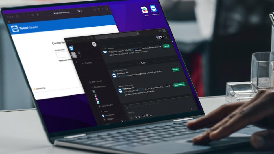 Users will be seamlessly able to integrate TeamViewer into their Slack environment by downloading the TeamViewer app from Slack’s app directory. Users will be seamlessly able to integrate TeamViewer into their Slack environment by downloading the TeamViewer app from Slack’s app directory.