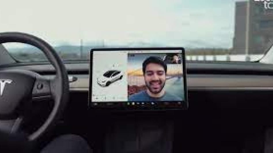 The company said, the feature will be made available as a part of Tesla's infotainment centre. The company said, the feature will be made available as a part of Tesla's infotainment centre.