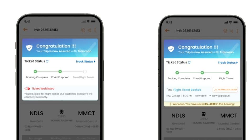 This app offers free flight ticket if your waitlist train ticket does not get confirmed This app offers free flight ticket if your waitlist train ticket does not get confirmed