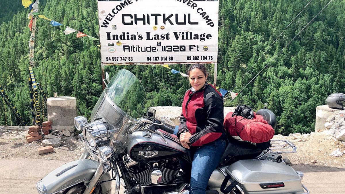 Ambika Sharma, Founder and MD of Pulp Strategy, loves touring the country on her bike Ambika Sharma, Founder and MD of Pulp Strategy, loves touring the country on her bike