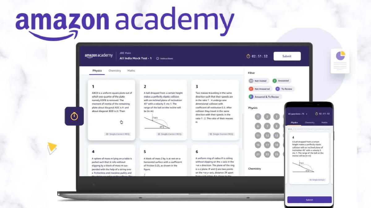 Amazon Academy customers will have access to full course material online for the extended period of a year (until October 2024). Amazon Academy customers will have access to full course material online for the extended period of a year (until October 2024).