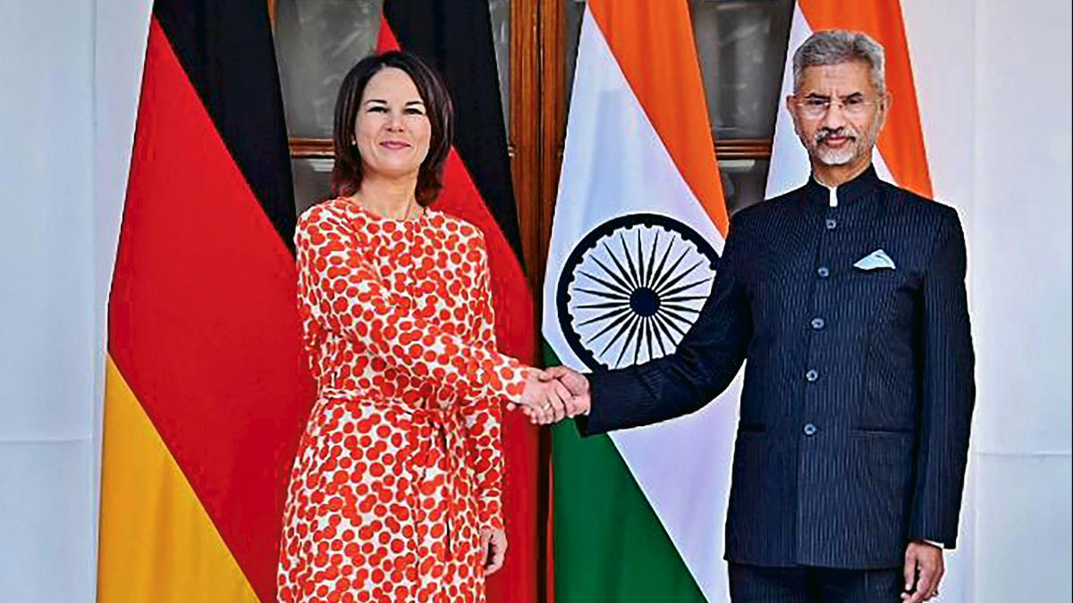 External Affairs Minister S. Jaishankar with Minister for Foreign Affairs of Germany Annalena Baerbock External Affairs Minister S. Jaishankar with Minister for Foreign Affairs of Germany Annalena Baerbock