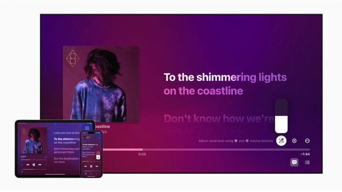 Apple Music’s new karaoke mode will bring out the singer in you Apple Music’s new karaoke mode will bring out the singer in you