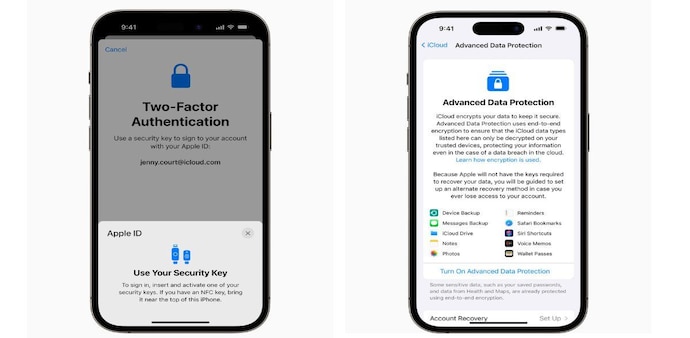 Apple iPhone users can now protect their data using physical Security Keys Apple iPhone users can now protect their data using physical Security Keys