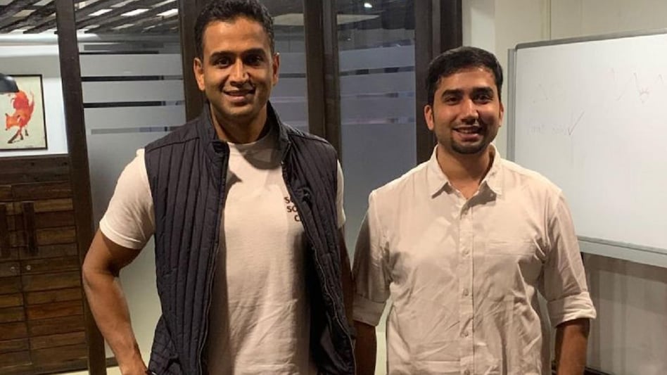 Zerodha's Nithin Kamath with AssetPlus' Vishranth Suresh Zerodha's Nithin Kamath with AssetPlus' Vishranth Suresh