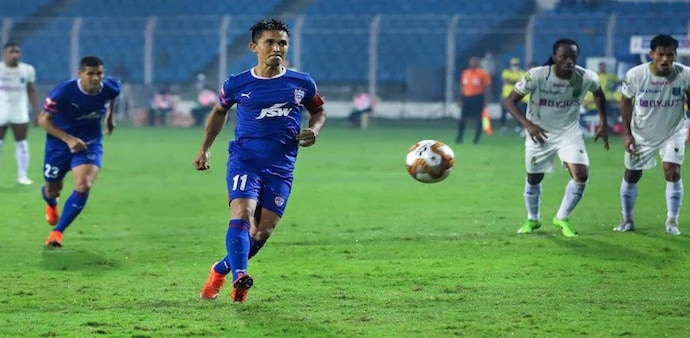 Sunil Chhetri said every emotion was on display in the 120 minutes of the game. Sunil Chhetri said every emotion was on display in the 120 minutes of the game.