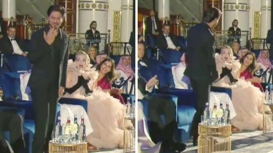 Shah Rukh and Kajol attended the Red Sea Film Festival because the opening film was their smash hit Dilwale Dulhania Le Jayenge. Shah Rukh and Kajol attended the Red Sea Film Festival because the opening film was their smash hit Dilwale Dulhania Le Jayenge.