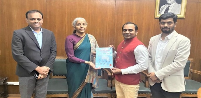 FM Sitharaman meets Global Tech Summit team, extends support to promote India's G20 presidency FM Sitharaman meets Global Tech Summit team, extends support to promote India's G20 presidency