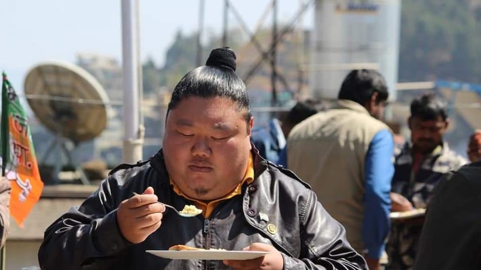 Nagaland minister Temjen Imna Along shares his pic, says 'should not be imitated' Nagaland minister Temjen Imna Along shares his pic, says 'should not be imitated'