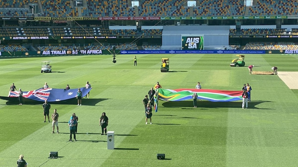ICC rates Brisbane's Gabba pitch 'below-average' after Australia vs South Africa test match ends inside 2 days(Photo: Twitter/Alison Mitchell) ICC rates Brisbane's Gabba pitch 'below-average' after Australia vs South Africa test match ends inside 2 days(Photo: Twitter/Alison Mitchell)