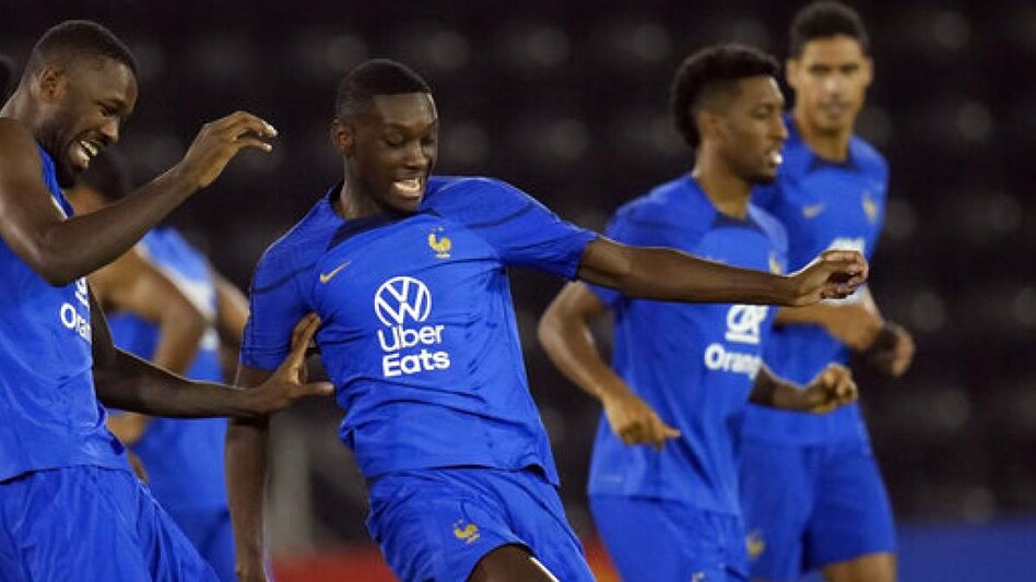 Dayot Upamecano was replaced in defence for the semi-final by Konate Dayot Upamecano was replaced in defence for the semi-final by Konate