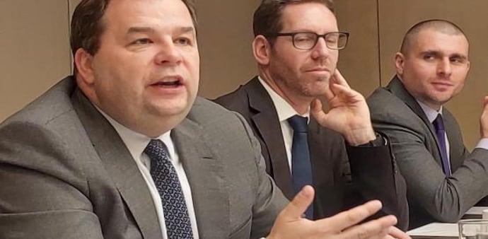Mikosz (Left) feels incentives similar to those being extended for enhanced use of electric cars and solar panels would help make SAF more cost-competitive Mikosz (Left) feels incentives similar to those being extended for enhanced use of electric cars and solar panels would help make SAF more cost-competitive