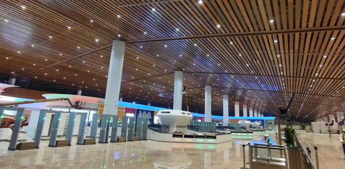 The Mopa greenfield airport will operate in tandem with the existing Dabolim airport in South Goa district The Mopa greenfield airport will operate in tandem with the existing Dabolim airport in South Goa district