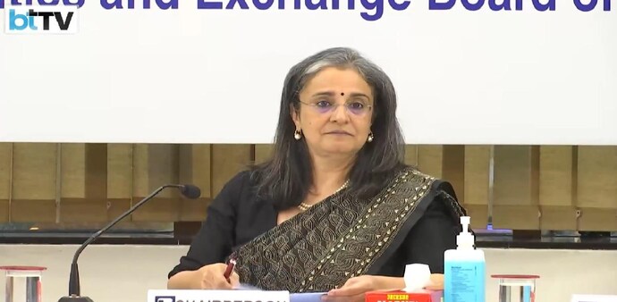 Sebi chairperson Madhabi Puri Buch Sebi chairperson Madhabi Puri Buch