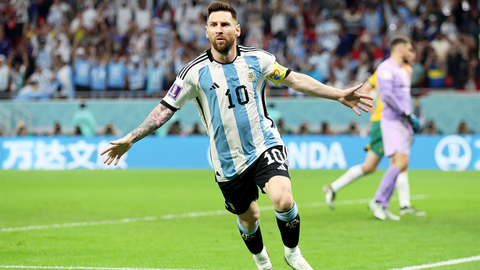 Messi was struggling in the early stages against Croatia with a hamstring injury, and was seen massaging his left thigh. Messi was struggling in the early stages against Croatia with a hamstring injury, and was seen massaging his left thigh.