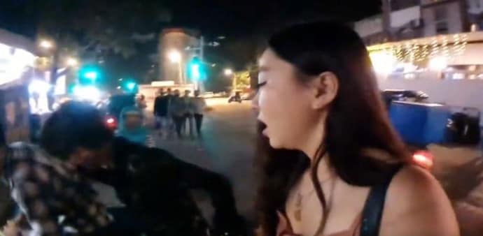 The whole incident got recorded on the camera as the influencer was live streaming to her followers. The whole incident got recorded on the camera as the influencer was live streaming to her followers.