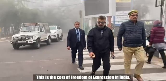 'Oh, my tax money': 'The Kashmir Files' director Vivek Agnihotri goes for morning walk with Y-category security cover 'Oh, my tax money': 'The Kashmir Files' director Vivek Agnihotri goes for morning walk with Y-category security cover