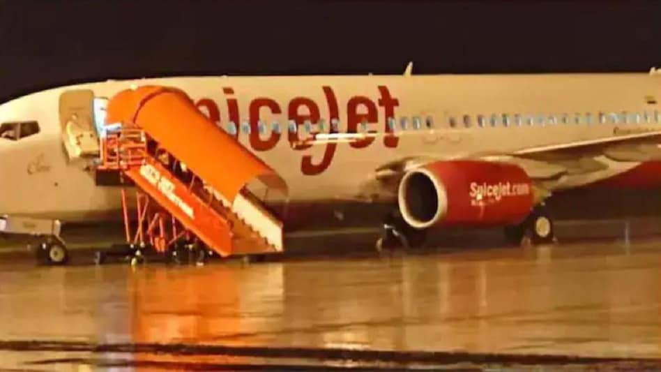 File photo of a SpiceJet flight File photo of a SpiceJet flight