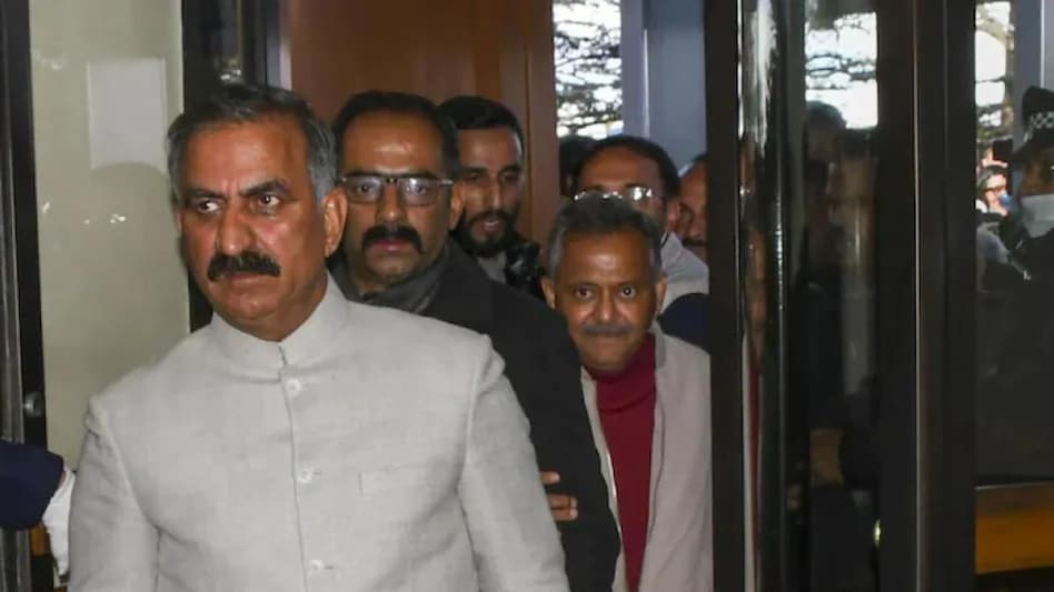 Himachal Pradesh Chief Minister Sukhvinder Singh Sukhu Himachal Pradesh Chief Minister Sukhvinder Singh Sukhu