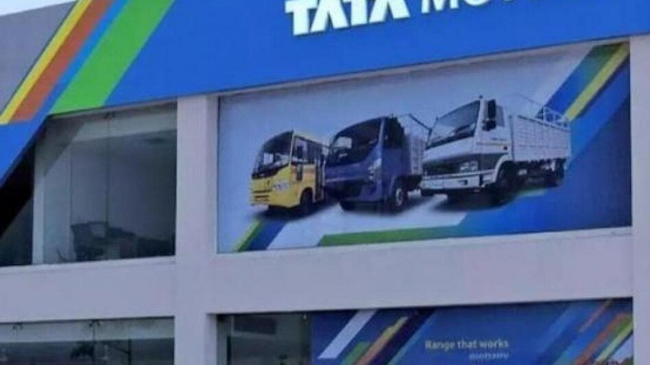 Tata Motors stock hit an intraday low of Rs 376.70 on the day when Sensex and Nifty crashed amid weak global cues Tata Motors stock hit an intraday low of Rs 376.70 on the day when Sensex and Nifty crashed amid weak global cues