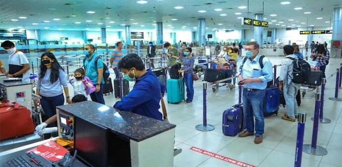 The possibility of moving some flights to Terminal 1 and Terminal 2 or to Terminal 3 during non-peak hours is also being looked at. The possibility of moving some flights to Terminal 1 and Terminal 2 or to Terminal 3 during non-peak hours is also being looked at.