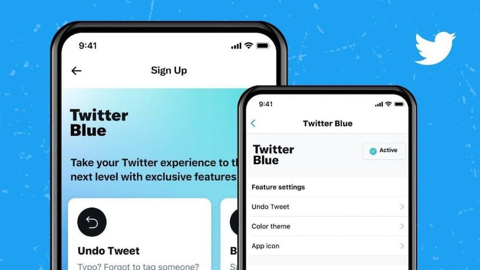 Twitter Blue also offers features like undo-Tweet, Themes, Bookmarks, and more. Twitter Blue also offers features like undo-Tweet, Themes, Bookmarks, and more.