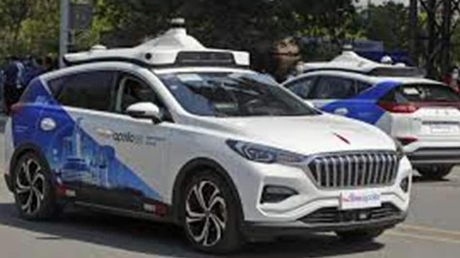 Apollo Go currently has over 50 fully autonomous taxis in service Apollo Go currently has over 50 fully autonomous taxis in service
