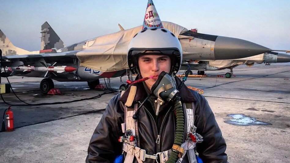 Major Vadym Voroshylov captured the selfie on October 12 during a night-time battle with Iranian-made suicide drones. But the video was only posted this week. Major Vadym Voroshylov captured the selfie on October 12 during a night-time battle with Iranian-made suicide drones. But the video was only posted this week.