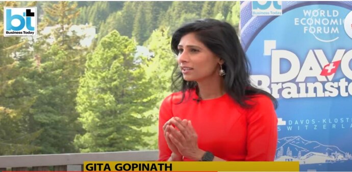Speaking at the World Economic Forum (WEF) at Davos, International Monetary Fund’s First Deputy Managing Director Gita Gopinath said that while we are not in a global recession territory, there are individual countries that are closer to a recession Speaking at the World Economic Forum (WEF) at Davos, International Monetary Fund’s First Deputy Managing Director Gita Gopinath said that while we are not in a global recession territory, there are individual countries that are closer to a recession