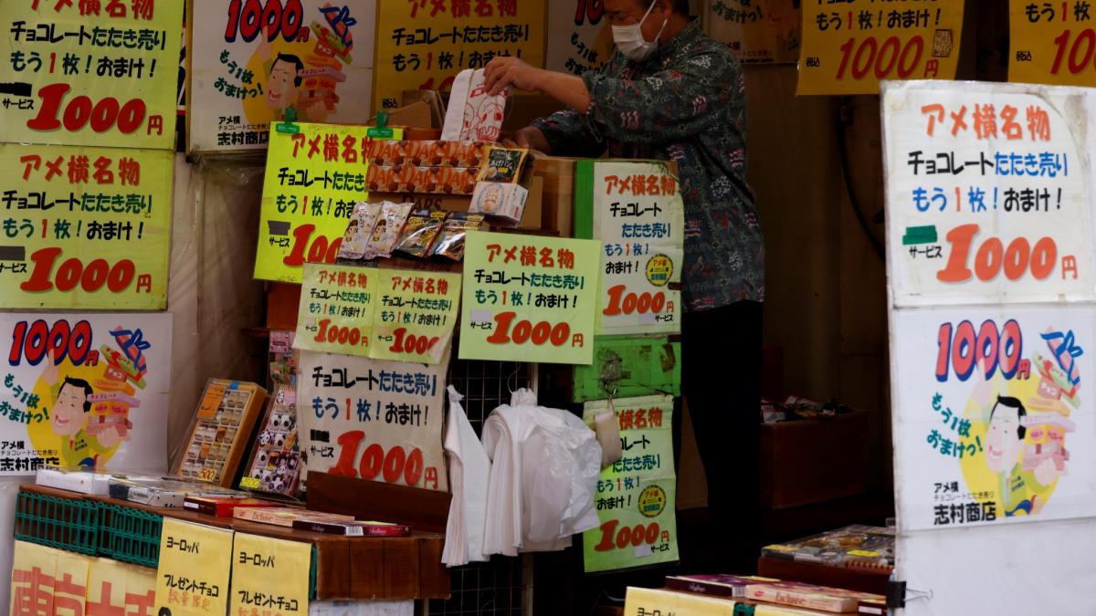 Consumer inflation in Japan's capital hits near 42-year high, keeps BOJ under pressure