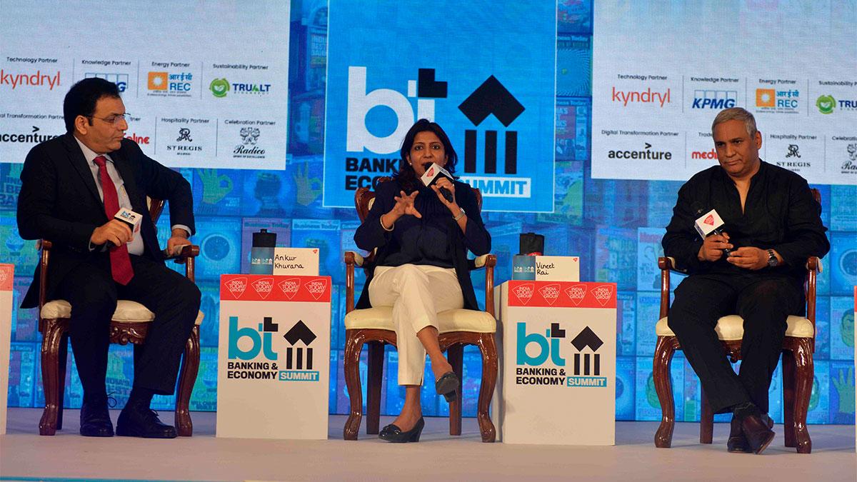 Ankur Khurana of Standard Chartered Bank, and Vineet Rai of Aavishkaar Capital in conversation with Siddharth Zarabi. Ankur Khurana of Standard Chartered Bank, and Vineet Rai of Aavishkaar Capital in conversation with Siddharth Zarabi.