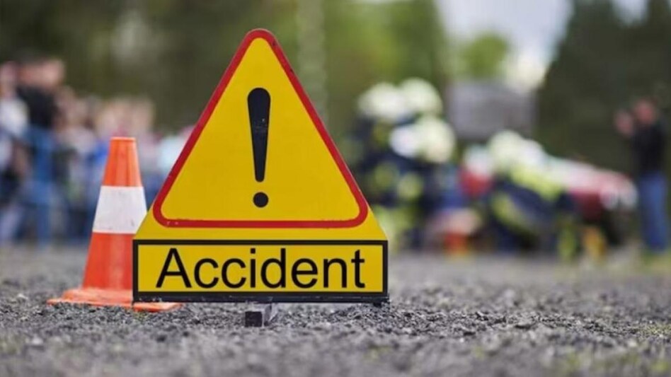Delhi hit-and-run: The car was found abandoned in a damaged condition some distance away from the scene of the accident Delhi hit-and-run: The car was found abandoned in a damaged condition some distance away from the scene of the accident