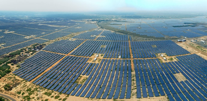Adani Green Energy shares jump 9% today amid heavy volumes Adani Green Energy shares jump 9% today amid heavy volumes