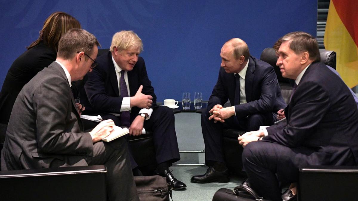 Boris Johnson said that Vladimir Putin threatened him Boris Johnson said that Vladimir Putin threatened him