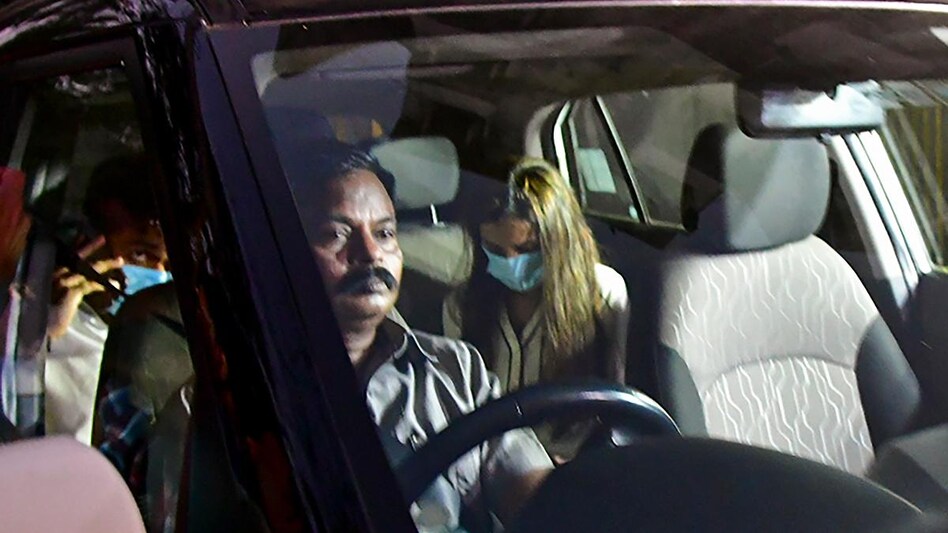 Chanda Kochhar after getting bail on Monday in the loan fraud case Chanda Kochhar after getting bail on Monday in the loan fraud case