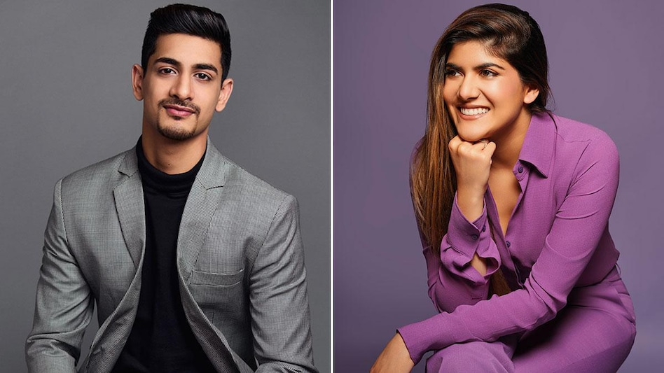 (From left) Aryaman Vikram Birla and Ananya Birla (From left) Aryaman Vikram Birla and Ananya Birla