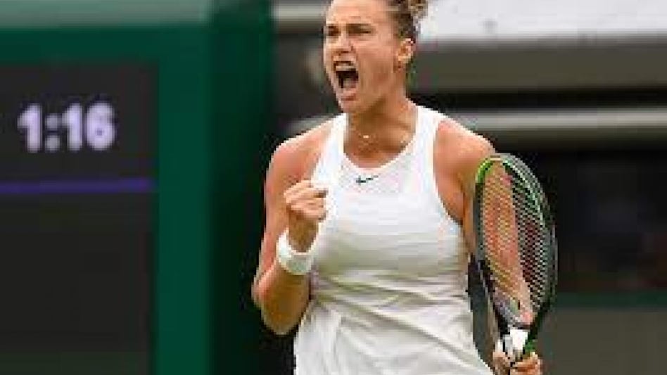 Russian-born Rybakina went up 3-1 with a comfortable hold after fifth-seed Sabalenka dropped her serve Russian-born Rybakina went up 3-1 with a comfortable hold after fifth-seed Sabalenka dropped her serve