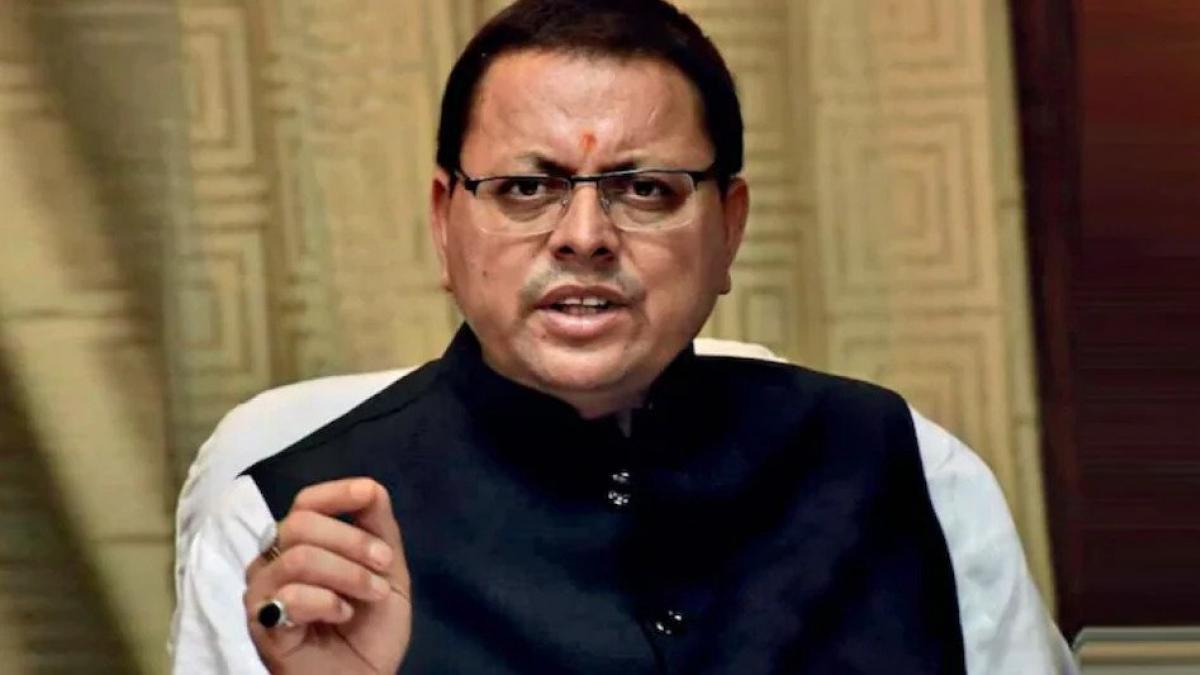 Uttarakhand Chief Minister Pushkar Singh Dhami Uttarakhand Chief Minister Pushkar Singh Dhami