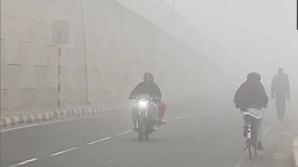 In Delhi, the visibility was reduced to about 50 meters only, according to Indian Meteorological Department In Delhi, the visibility was reduced to about 50 meters only, according to Indian Meteorological Department
