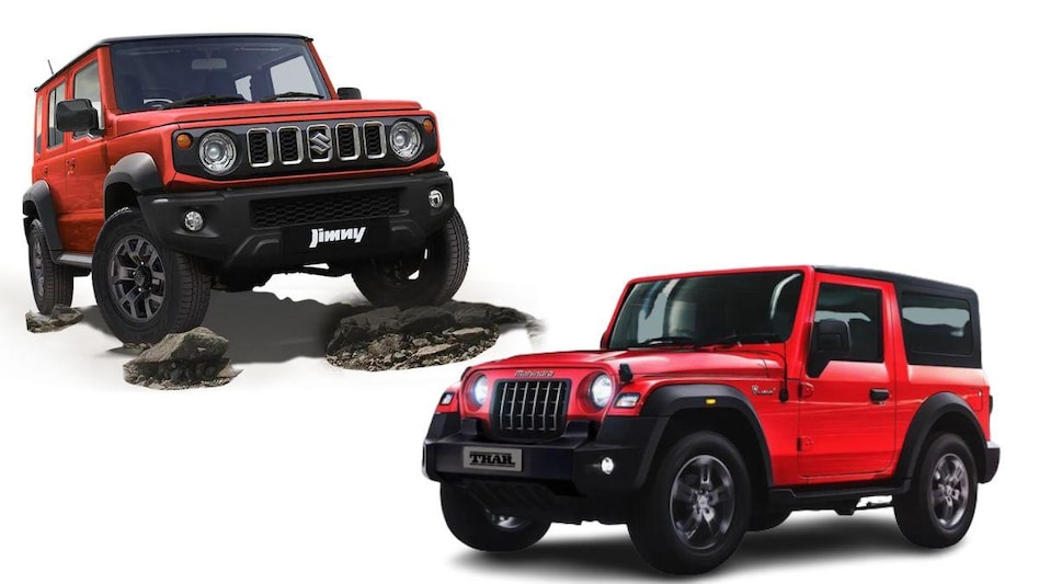 Maruti Suzuki Jimny vs Mahindra Thar bookings Maruti Suzuki Jimny vs Mahindra Thar bookings