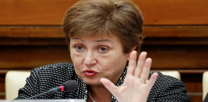 "Why? Because the three big economies - the US, EU, and China - are all slowing down simultaneously," she said. "Why? Because the three big economies - the US, EU, and China - are all slowing down simultaneously," she said.
