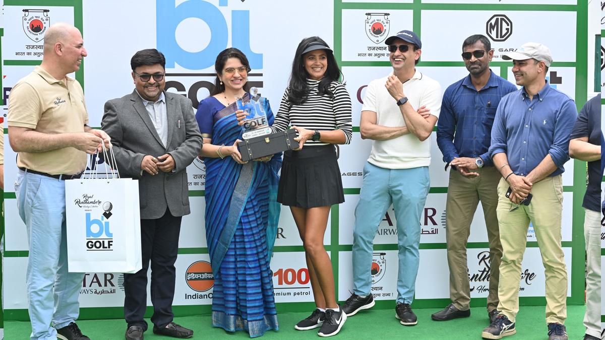 Corporate Mumbai turning out in force for India’s most exclusive, by-invitation golf tournament, presented by Royal Ranthambore, co-presented by Indian Oil Corporation and Qatar Airways, mobility partner MG Motor and tourism partner Rajasthan Tourism Corporate Mumbai turning out in force for India’s most exclusive, by-invitation golf tournament, presented by Royal Ranthambore, co-presented by Indian Oil Corporation and Qatar Airways, mobility partner MG Motor and tourism partner Rajasthan Tourism