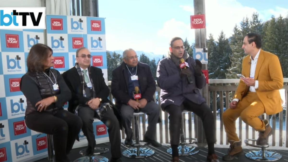 In a brainstorming session, on the sidelines of the ongoing World Economic Forum (WEF) meeting in Davos, Switzerland, panelists from various Indian industries discussed the ongoing economic situation In a brainstorming session, on the sidelines of the ongoing World Economic Forum (WEF) meeting in Davos, Switzerland, panelists from various Indian industries discussed the ongoing economic situation