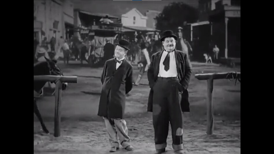 Anand Mahindra shares edited video of comic duo Laurel and Hardy grooving to ' Naatu Naatu' Anand Mahindra shares edited video of comic duo Laurel and Hardy grooving to ' Naatu Naatu'