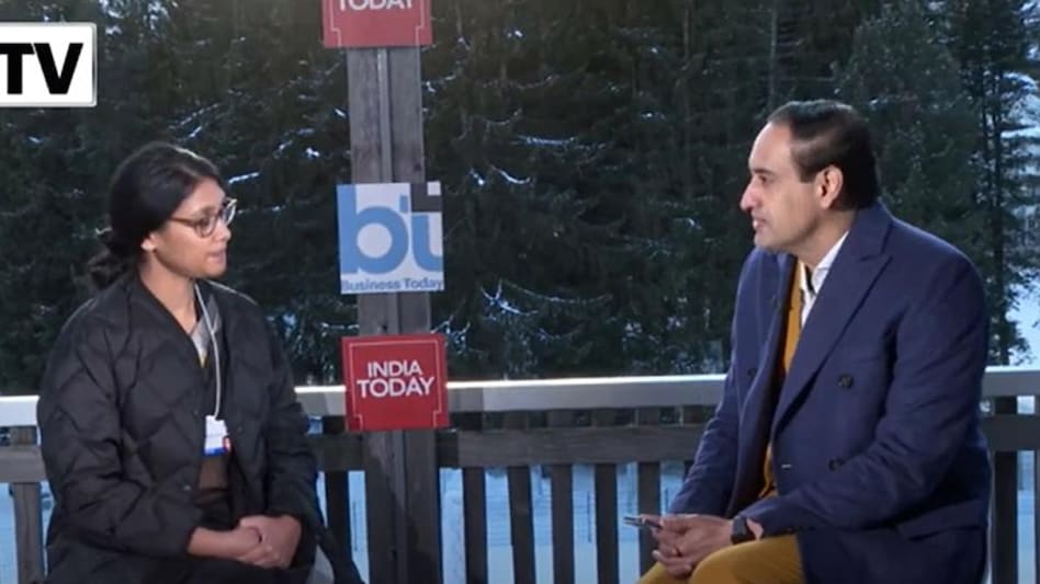 Roshni Nadar Malhotra, chairperson of HCL Technologies, in Davos, Switzerland Roshni Nadar Malhotra, chairperson of HCL Technologies, in Davos, Switzerland